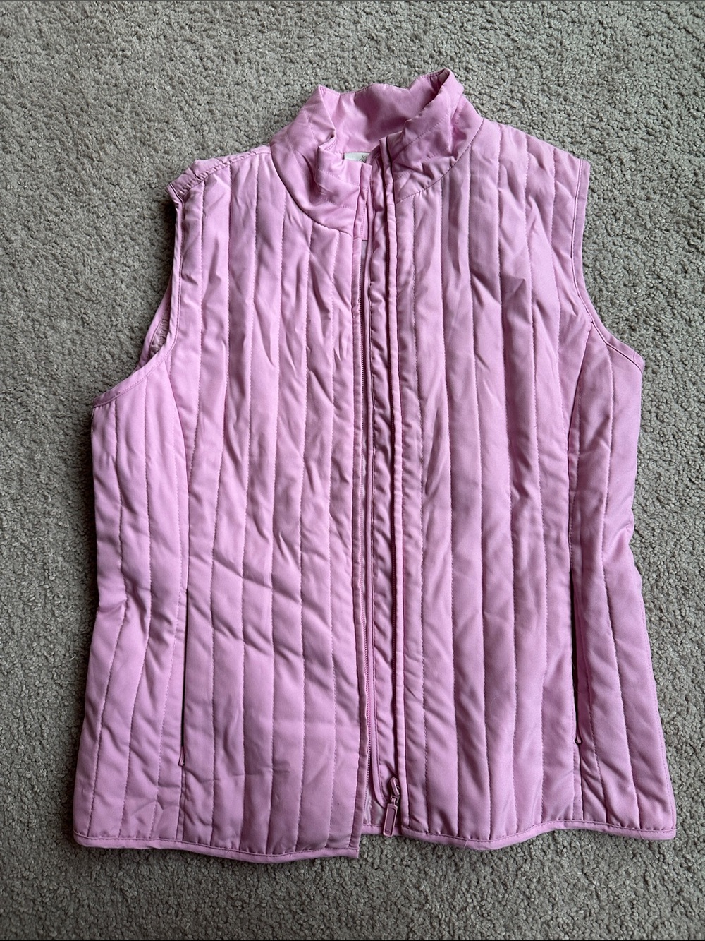 EP Pro Pink Quilted Sleeveless Vest